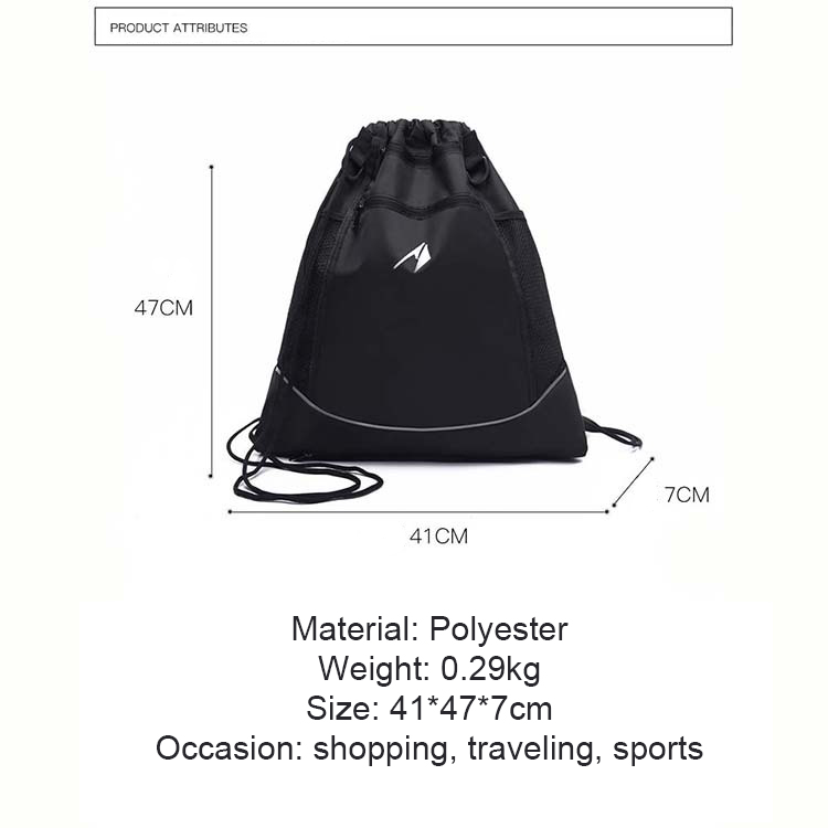 Wholesale Men Storage Basketball School Other Backpacks Custom Gym Sports Travel Riding Bags Removable Drawstring Backpack
