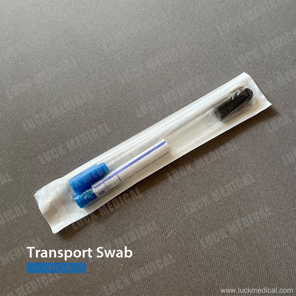 Disposable Transport Swab with Charcoal Gel