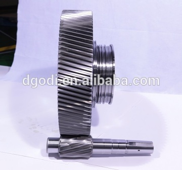 made in china gearbox parts of helical gear set for helical gear box