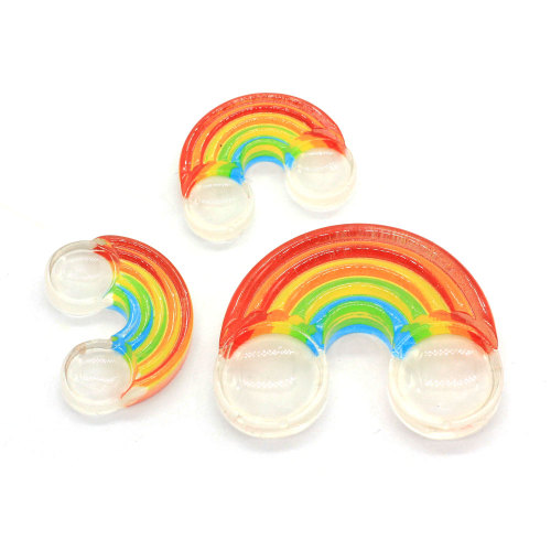 Fabrieksprijs Kleurrijke Cloud Resin Cabochon Voor Craft Decor Bead Charms Plakboek DIY Ornamenten Kralen Slime