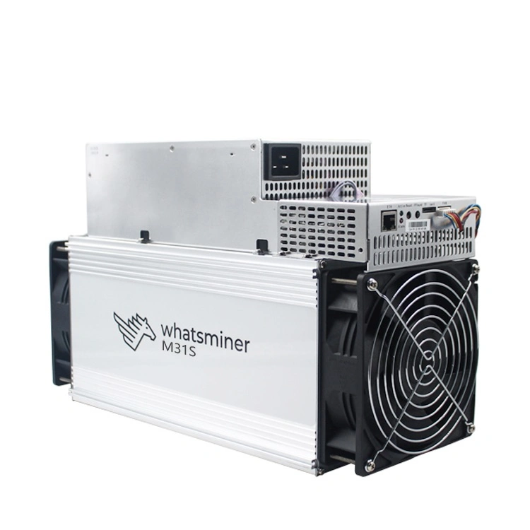 New Microbt M30s+ 100t 112t 34W M30s 90t Whatsminer Sha256 Bitcoin Asic Miner with PSU