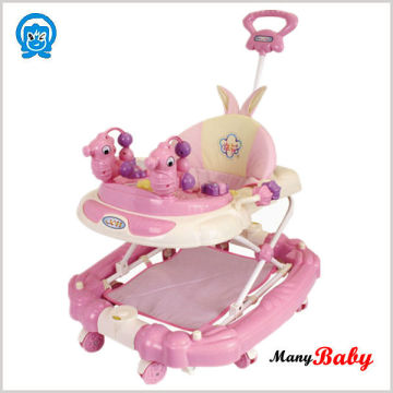 Duck shape baby walker for baby girl