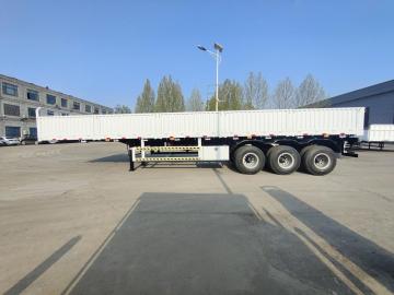 3 axles sidewall semi trailer