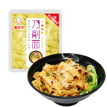 High-Quality Low-Fat Fresh Wet Gummy Noodles - 3 Minute Quick Cooking