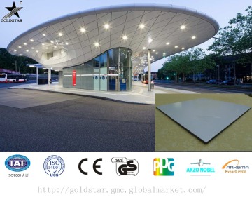 fireproof material B1 grade alucobond ACP sheet curtain wall