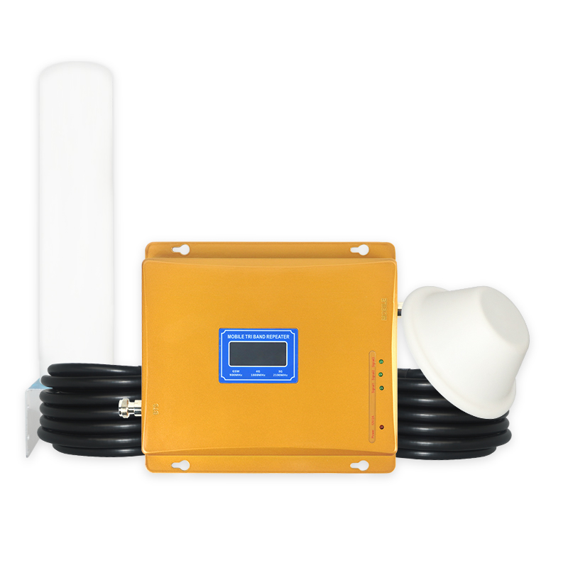 900mhz Gold GSM980 set cell phone enhancer lte 4g signal booster repeater amplifier indoor