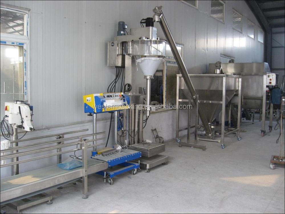 milk powder packing machine for 25kg packs