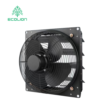 Copper Wire Motor Automatic Shutter Ventilation Fan with Louvers