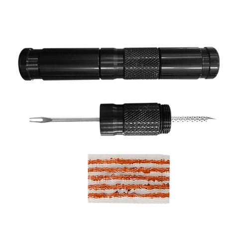 Double-ended tool tire plugs and screw drill 2-in-1