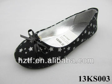 Children flat ballerina shoes