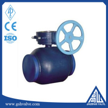 high quality manual full welded floating ball valve