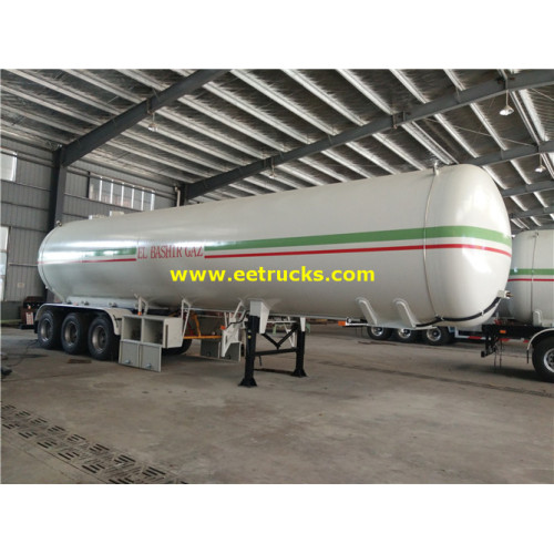 50m3 26ton NH3 Vận chuyển Tanker Trailers