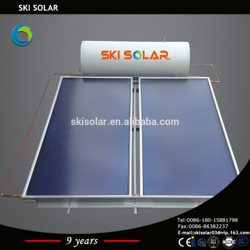 separate flate plate solar water heaters