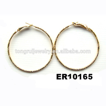 women big metal large gold hoop earrings wholesale