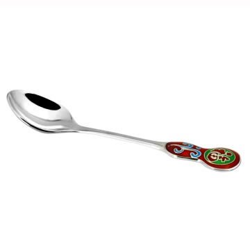 Myshine china manufacturer 990 silver jewellery silver baby spoon