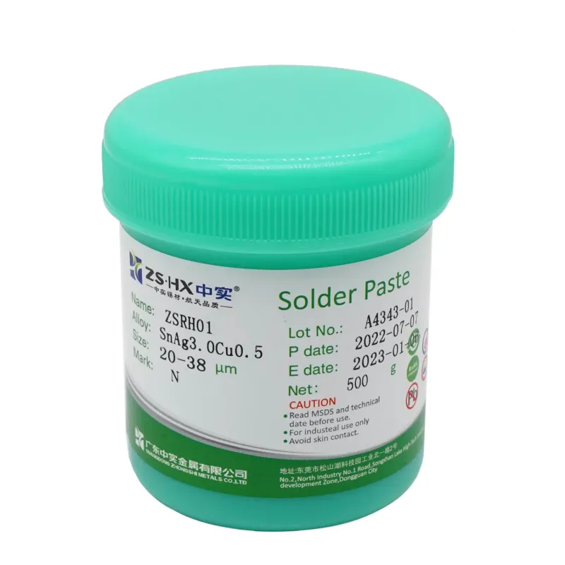 Zhongshi Sn5Pb92.5AG2.5 Tin-Lead Solder Paste
