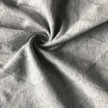 Diamond-shaped cotton knitting Jacquard fabric