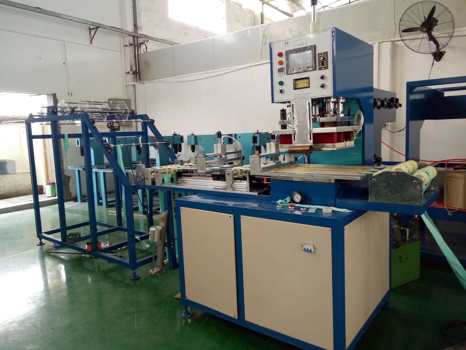 belt embossing machine