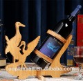 Portador do vinho da dobradura da categoria de Hgih, 2015 cremalheira de vinho relativa à promoção do vinho