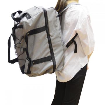 Large capacity wheeled expandable travel backpack