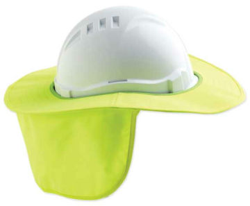 Hi Vis Safety hard cap hat brim