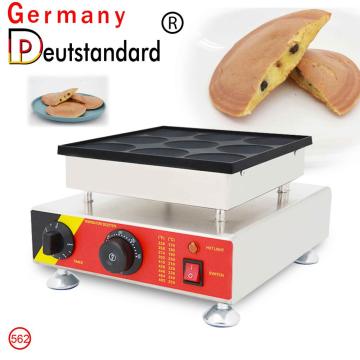 Electric 9 holes Big size 80mm Pancake Machine