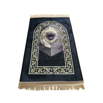 Cross-Border Islam Growth Mat Square Anti-Slip Prayer Blanket Carpet