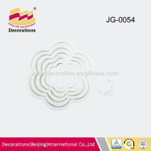 Flower shape plastic biscuit Cutter/cookie cutter sets