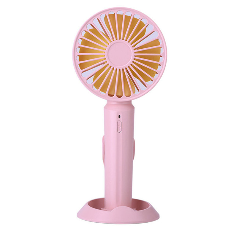 Nofëllbar Batterie Handheld Mini Fan Fir Computer