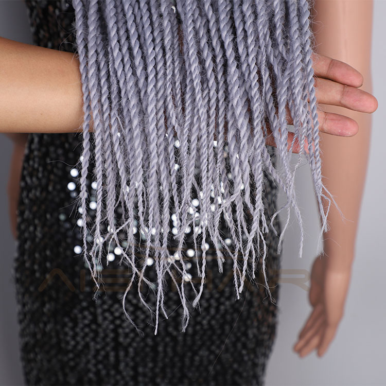Aisi Hair Wholesale New Design Baseball Hat With Long Twist Box Braiding Hair Extension For Black Women Synthetic Hair Wigs