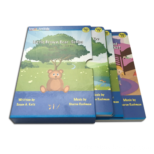 Four Pieces Suit Children Book with Box