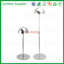 high chrome cap display rack, height adjustable (M-10462)