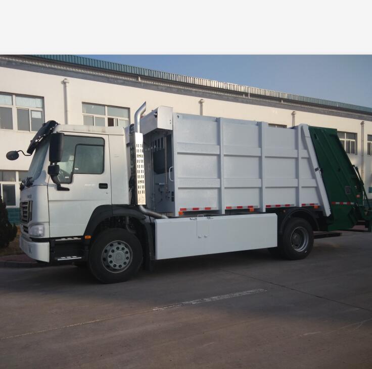 hot sale sanitation HOWO 6x4 336 hp 19 cbm compressed garbage compactor truck