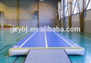 YBJ inflatable gymnastics mats/inflatable jumping mat/air tumbling mat