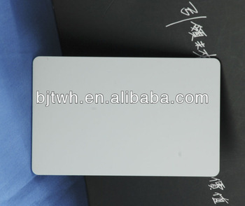 RFID pvc blank white card