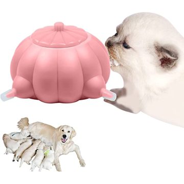 Pet Bubble Milk Bowl Silicone Puting Milk Feeder