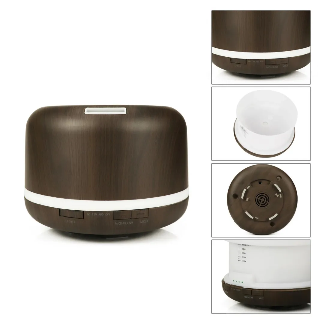 2021 New Wholesale LED Ultrasonic Essential Oils Aroma Diffuser Air Humidifier