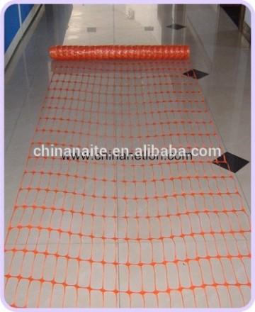 Orange Plastic Security Fence