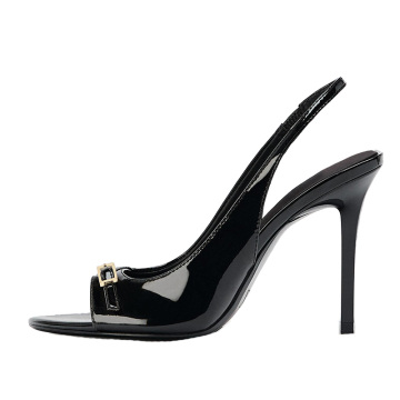 Elegant Open Toe High Heel Sandals