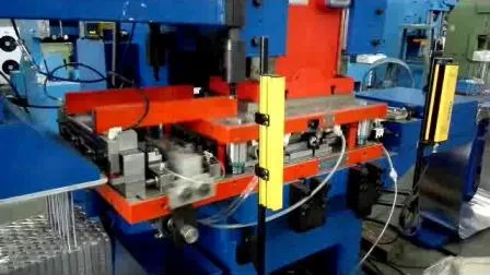 High Speed Punching H Fin Press Line Machine for Evaporators
