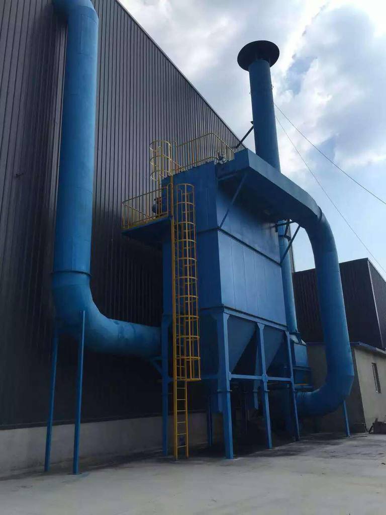 Limestone dust collector