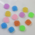 Mix Light Color Multi Shape Heart Square Round Resin Beads Slime For Handmade Craft decor Charms DIY Girls Hair Accessories