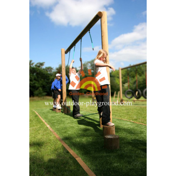 Holzschaukel Balancierender HPL-Spielplatz für Kinder