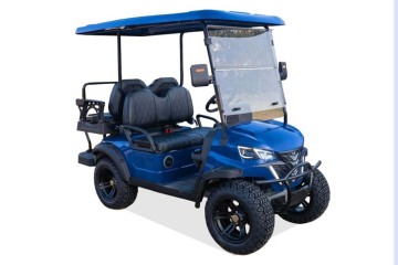 Four-Seat Gas-Powered Golf Cart for Leisure