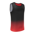 Chaleco de fútbol Dry Fit para hombre rojo