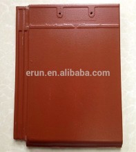 construction material , flat red roof tile Roofing materials