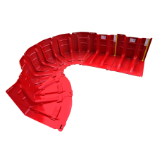 Temporary flood barrier garage protection home flood control