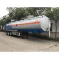 Air suspension Aluminium alloy fuel tank semi-trailer