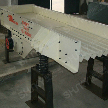 High efficiency durable cement vibrating feeder