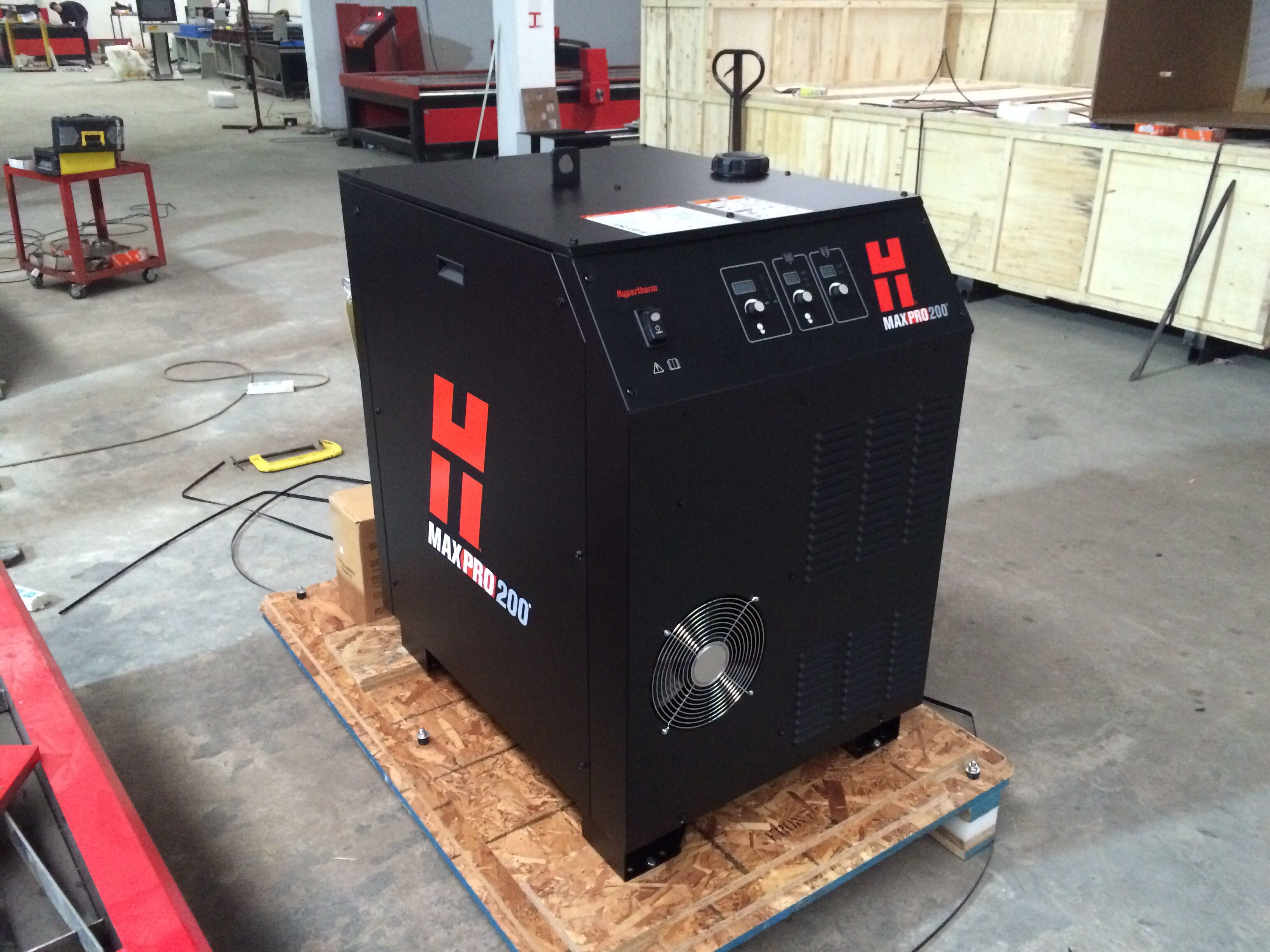 CNC Plasma Cutter With Hypertherm Power Source